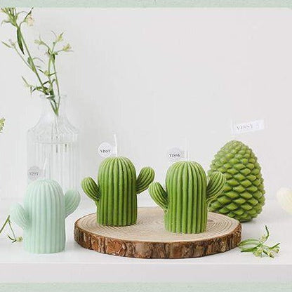 Handmade Cactus Candle