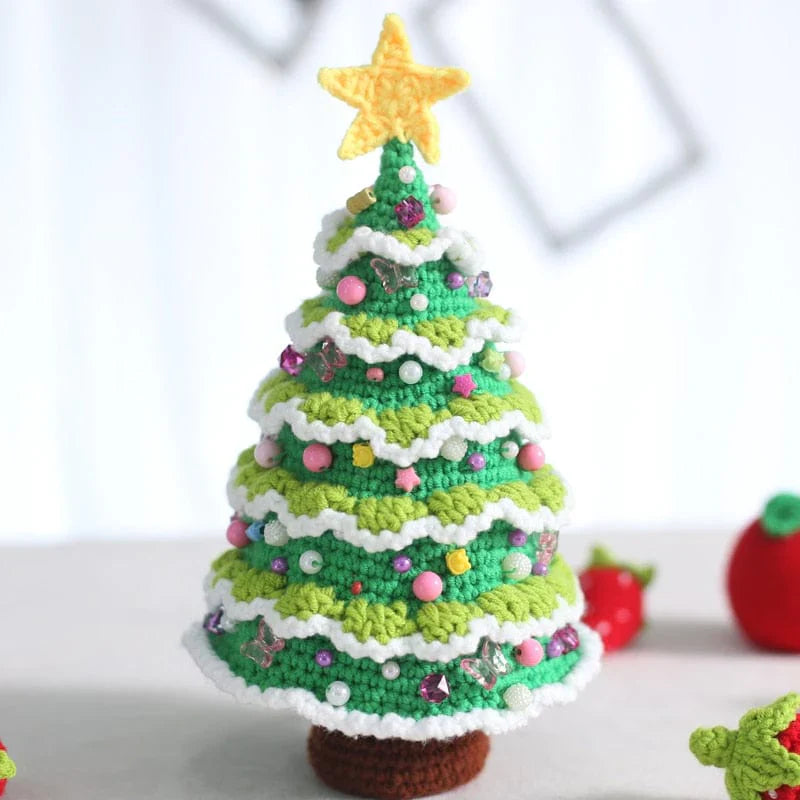 Handmade Crochet Christmas Tree