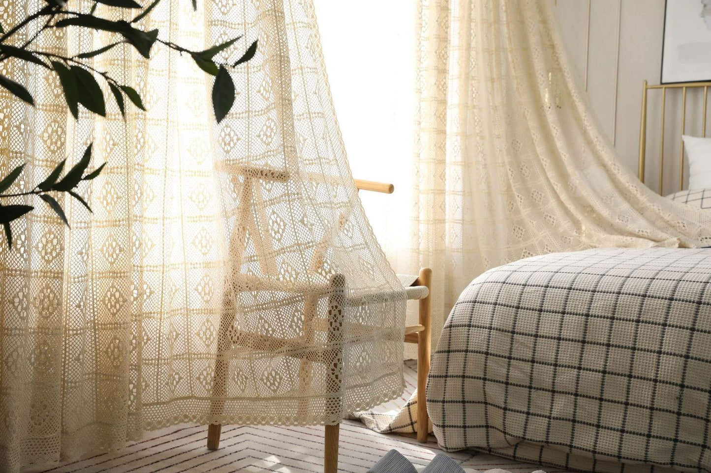 Handmade Crochet Curtain