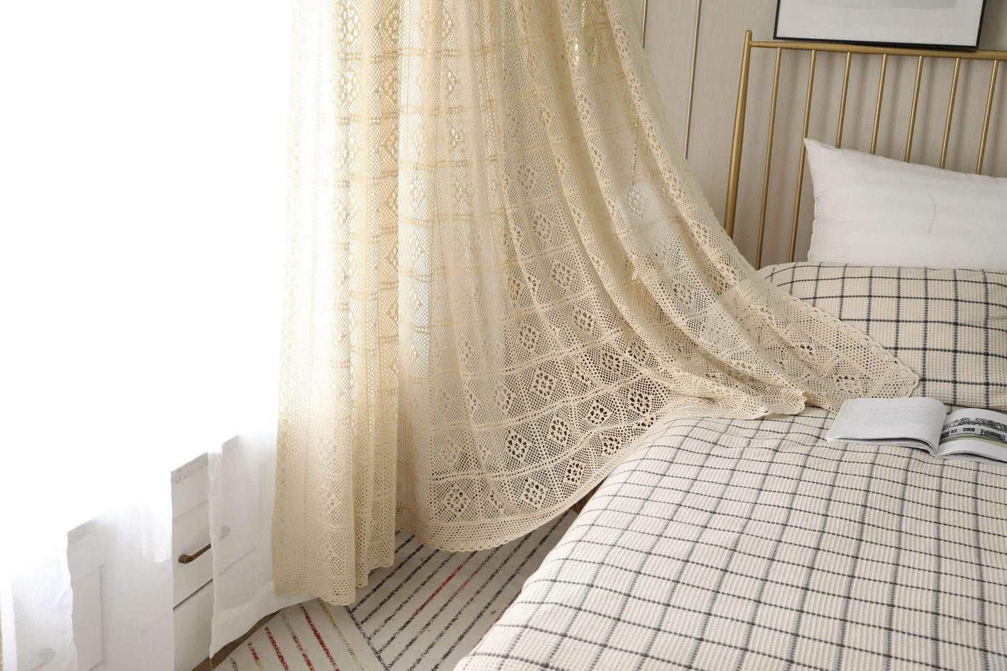 Handmade Crochet Curtain