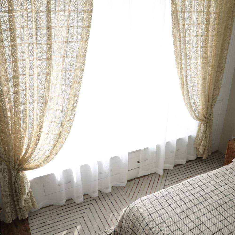 Handmade Crochet Curtain