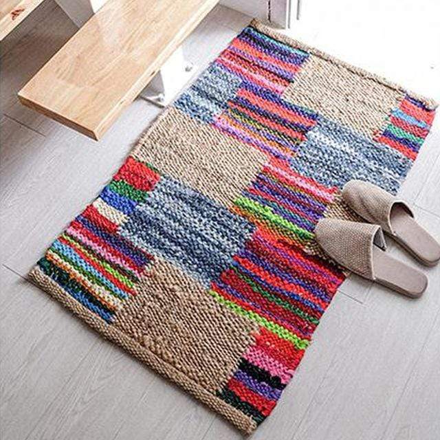 Handmade Jute Woven Carpet Rugs