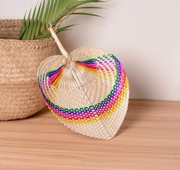 Handmade Palm Leaves Fans