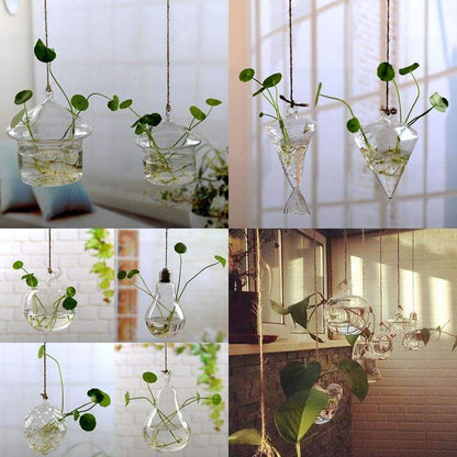 Hanging Terrarium Flower Vase