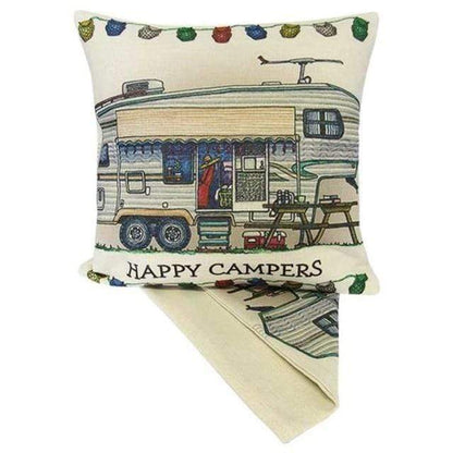 Happy Campers Cushion Covers