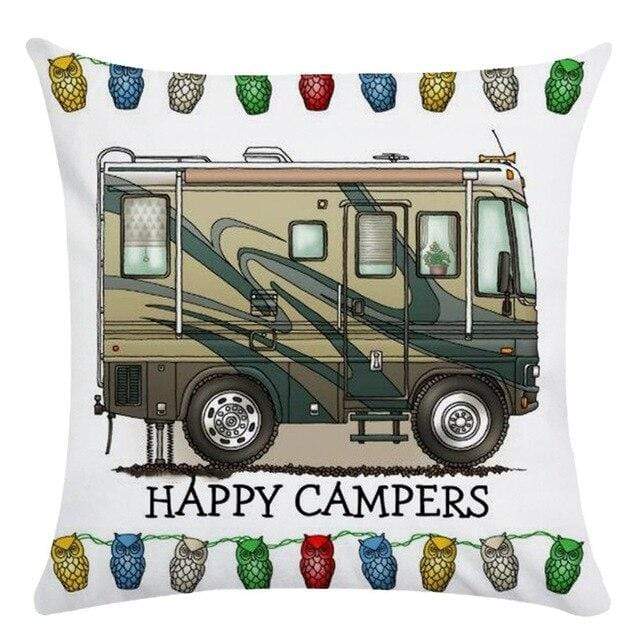 Happy Campers Cushion Covers