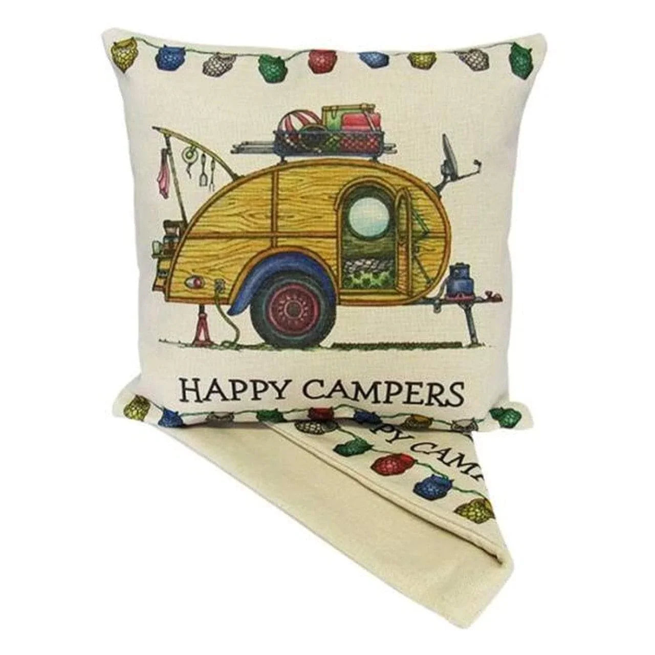 Happy Campers Cushion Covers