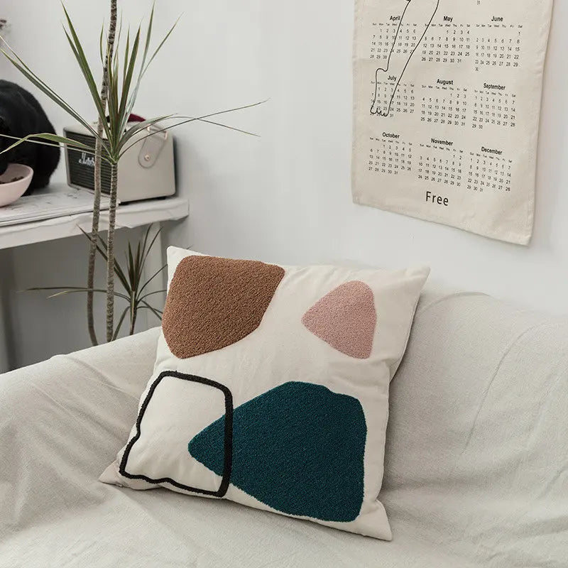 Geometric Throw Pillow Cover