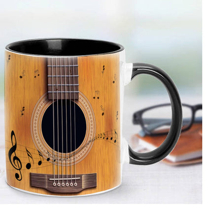 Ceramic Guitar Coffee Mug