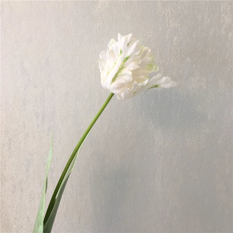 Fiore artificiale del ramo del tulipano del pappagallo