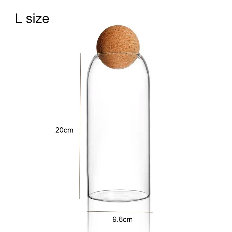 Clarity Storage Glass Jar