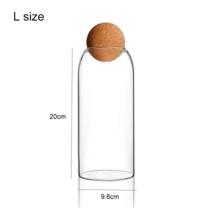 Clarity Storage Glass Jar