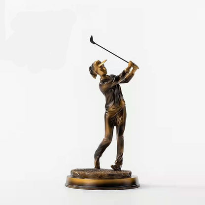 Golf Enthusiast Figurine