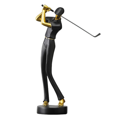 Golfer Decorative Figurine