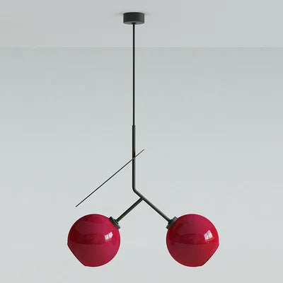 Suspension LED Cerise