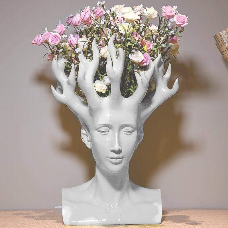 Head Branches Vase