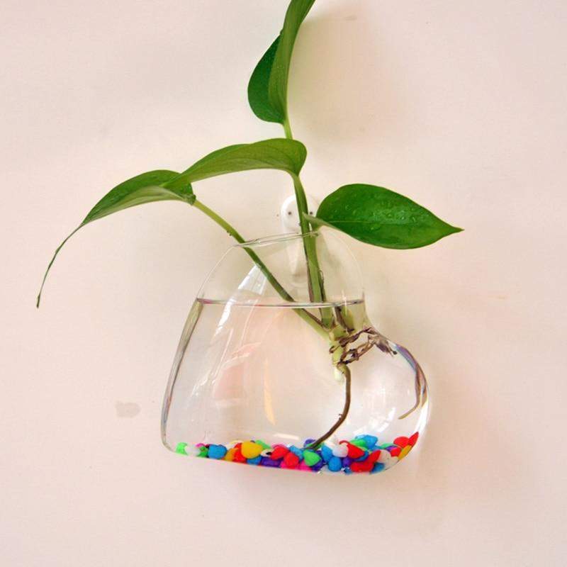 Heart Shaped Hydroponic Vase