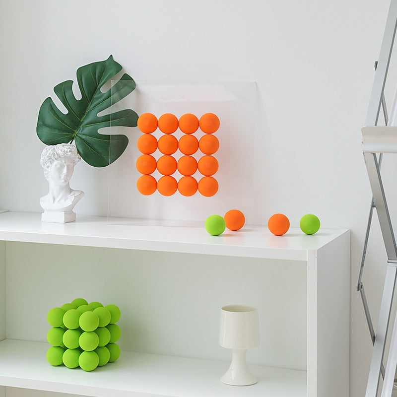 Modern 3D Sphere Decorative Wall & Desktop Art