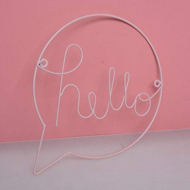 Hello Sign Wall Art