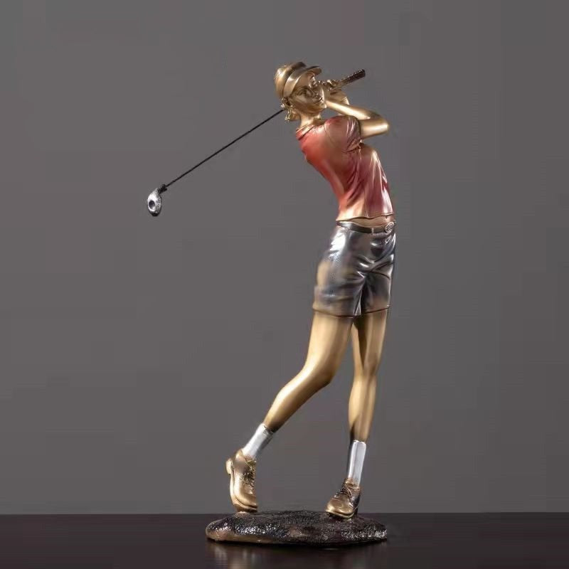 Golf Enthusiast Figurine