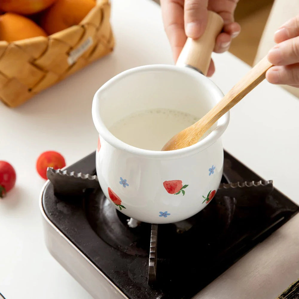 Enamel Saucepan