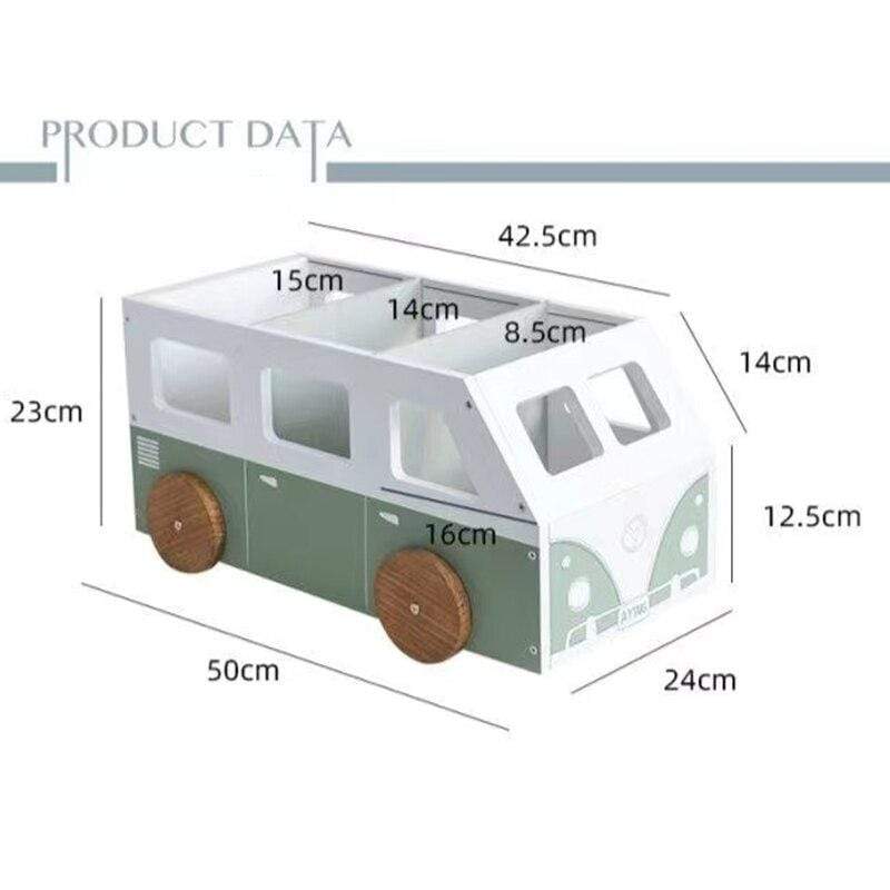 Hippie Van Book Storage Rack