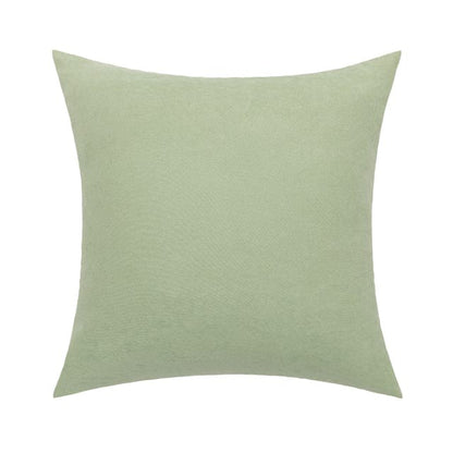 Linen Leaves Embroidery Cushion Covers boho