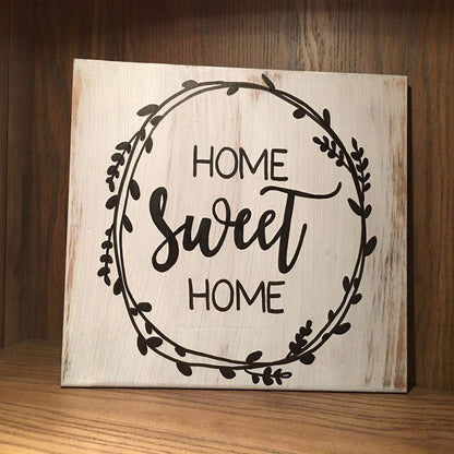 Home Sweet Home Sign Plaque