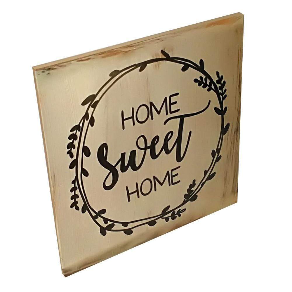 Home Sweet Home Sign Plaque