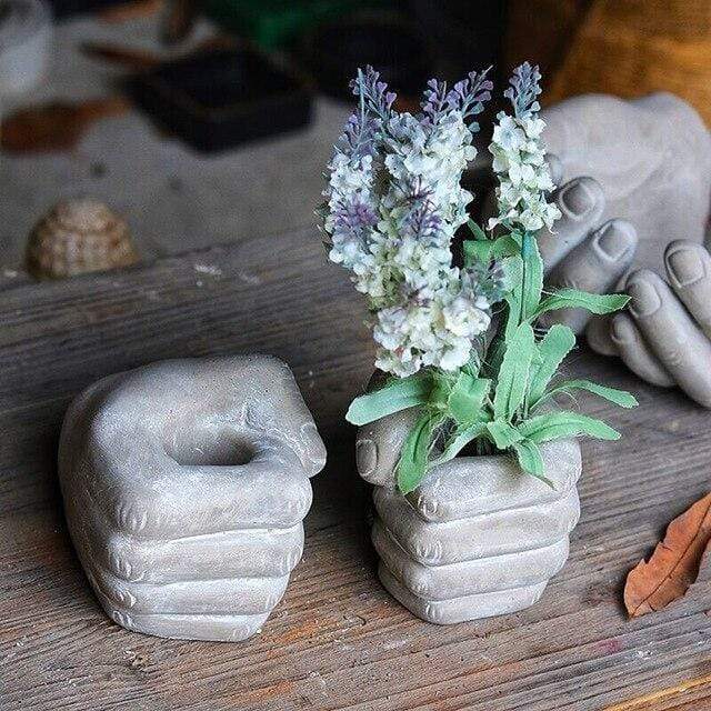 Hope Hands Flower Pot