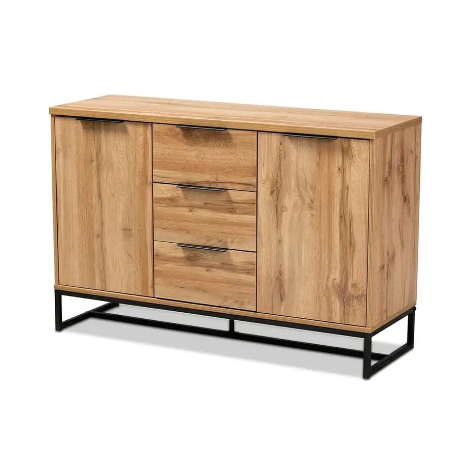 Horatio Sideboard with 2 Doors and 3 Drawer Cabinet