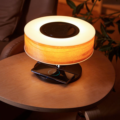 Horizon Bedside Lamp (Cherry Wood)