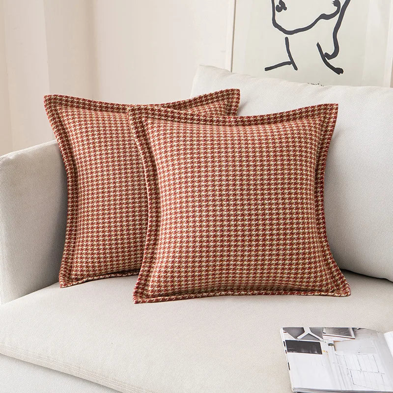 Houndstooth Sofa Pillowcase