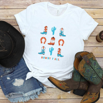 Howdy Y'all Rodeo Graphic Tee