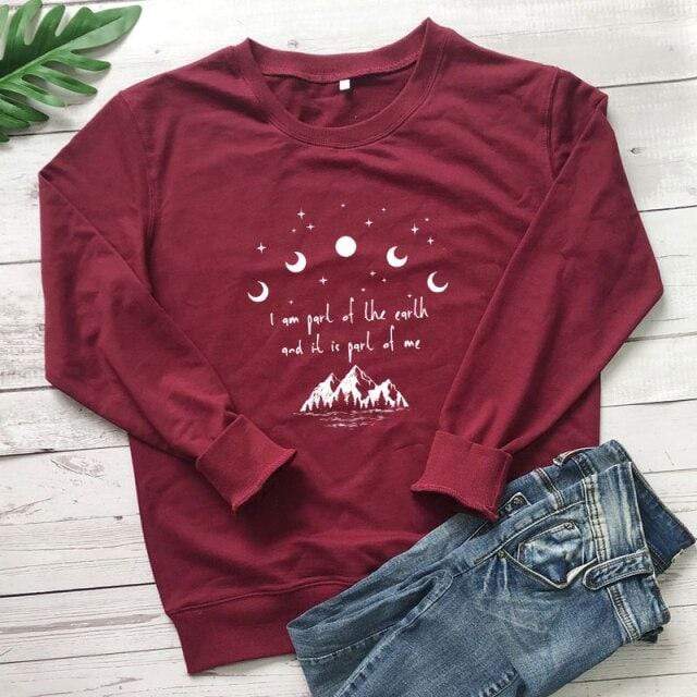 I Am Part Of The Earth Sweatshirt