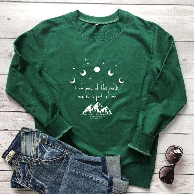 I Am Part Of The Earth Sweatshirt