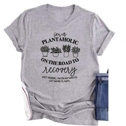 I'm a PLANTAHOLIC ON THE ROAD TO Recovery Graphic Tee