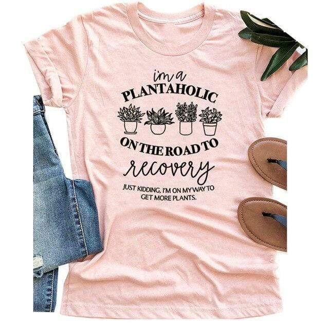 I'm a PLANTAHOLIC ON THE ROAD TO Recovery Graphic Tee