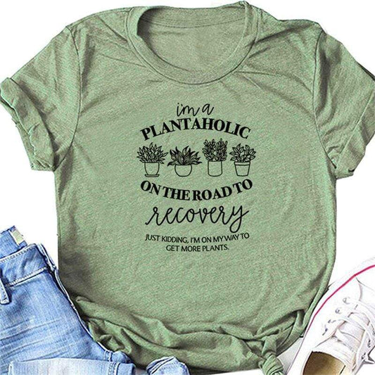 I'm a PLANTAHOLIC ON THE ROAD TO Recovery Graphic Tee