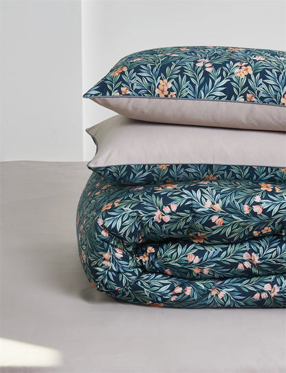 Ebba Floral Ultra Soft Egyptian Cotton Bedding Set
