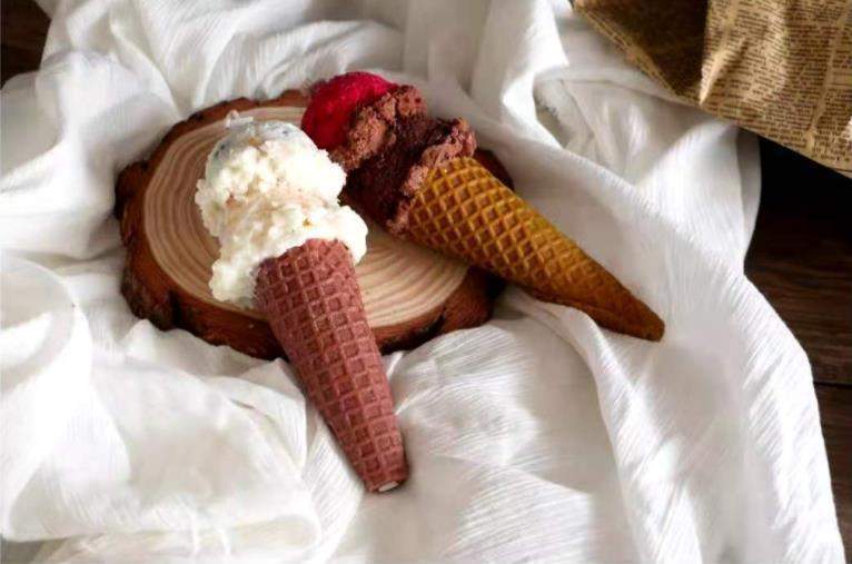 Ice Cream Cone Scented Candle