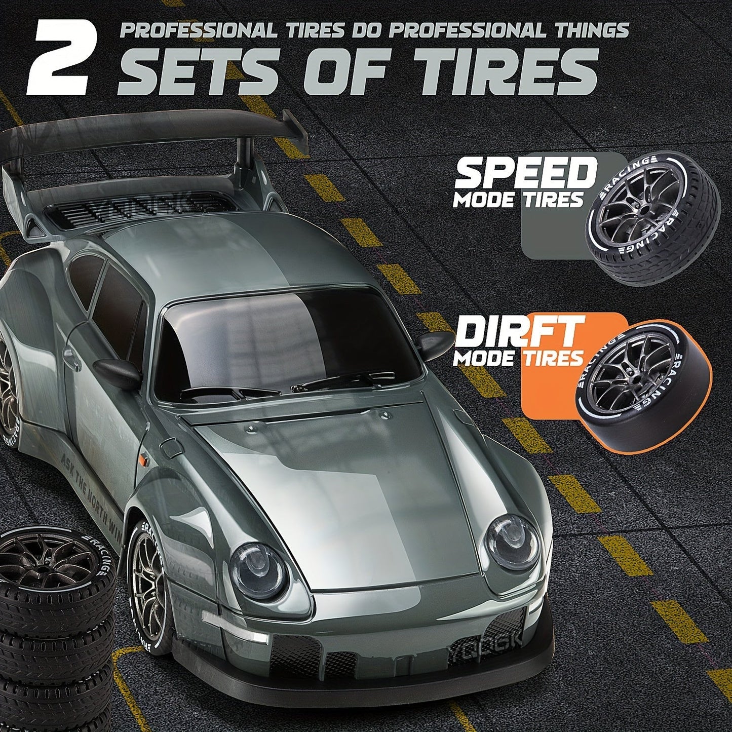 Illuminated RC Drift Car