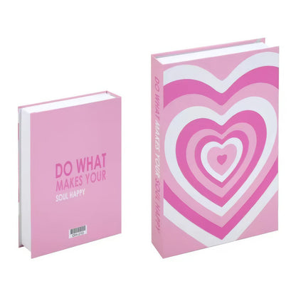 Indie Aesthetic Hidden Storage Book Box