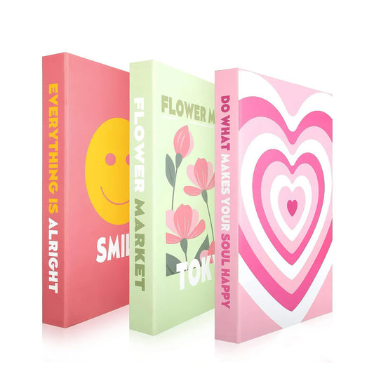 Coffret de rangement caché pour livres à l'esthétique indépendante