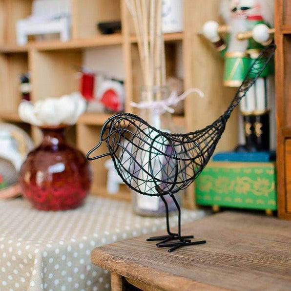 Iron Bird Decor Figurines