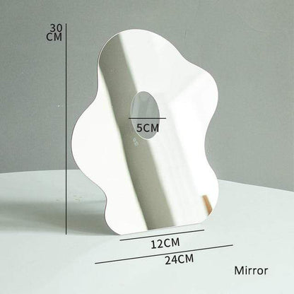 Irregular Wave Vase Mirror