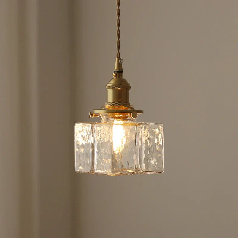 Retro Savoy Glass Pendant Light
