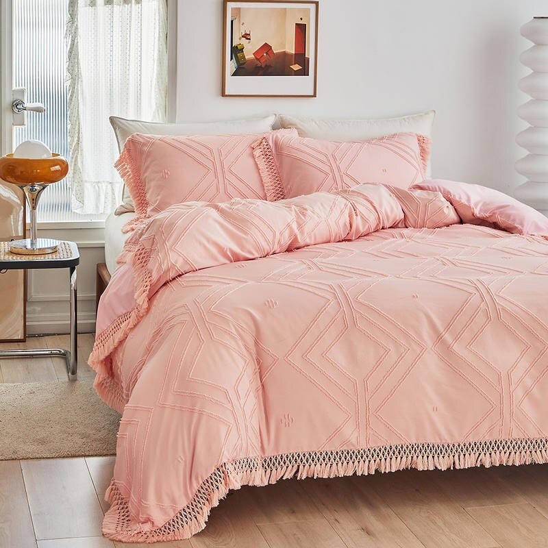 Juliette Tassel Bedding Set