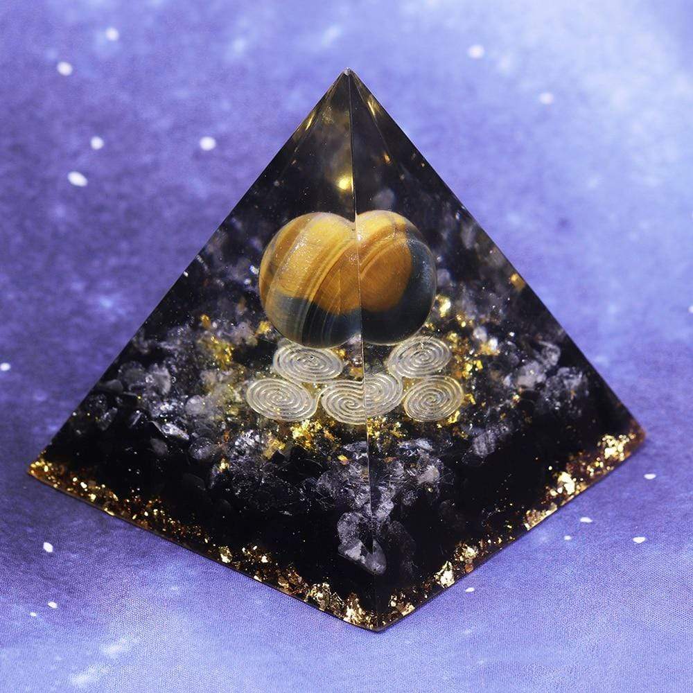 Jupiter Spiral Energy Orgone Pyramid