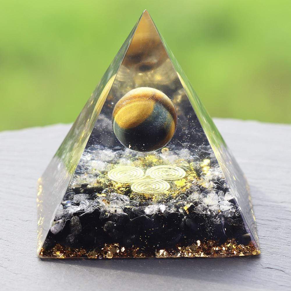 Jupiter Spiral Energy Orgone Pyramid